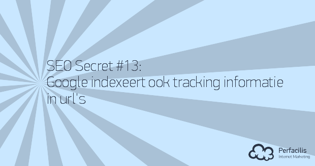 13: Google indexeert ook tracking informatie in url's